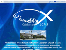 Tablet Screenshot of friendshipcelebration.org